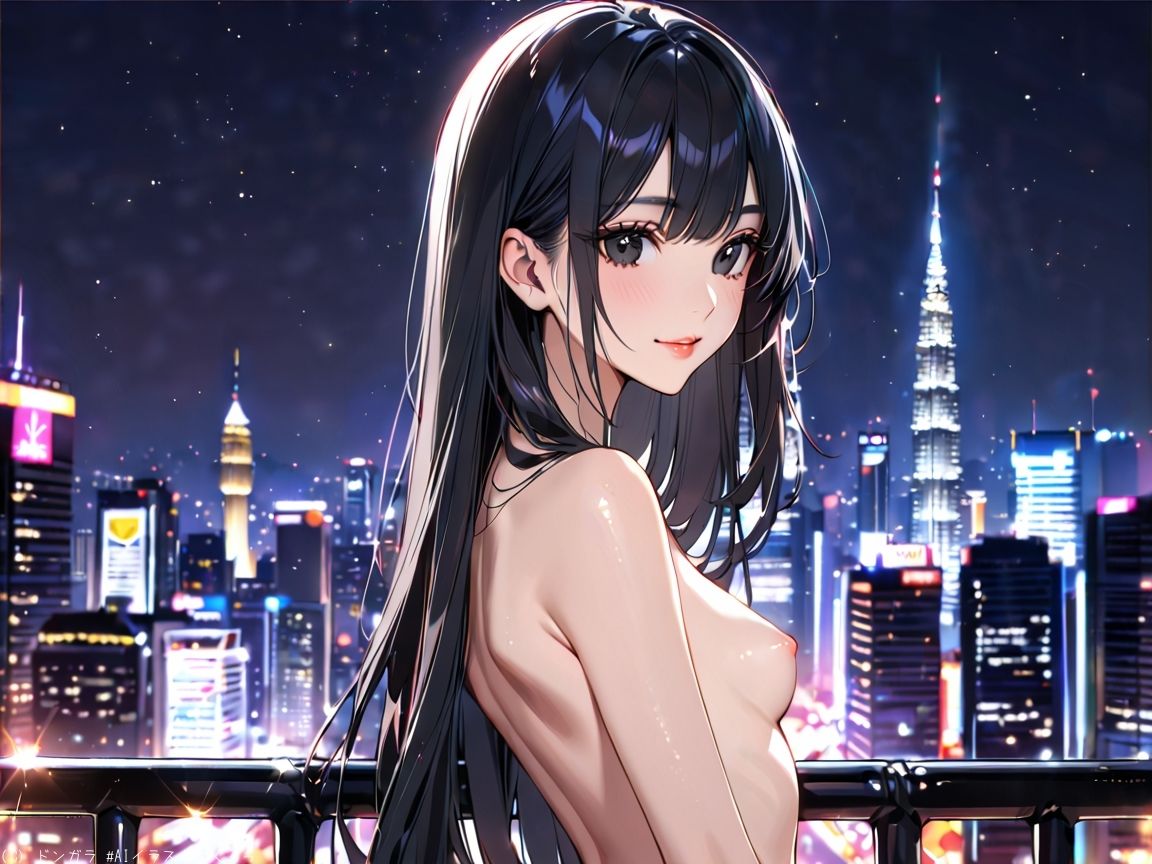 AIイラストCG集82 ザ・露出 in マレーシア マヤ・イマニ 画像2
