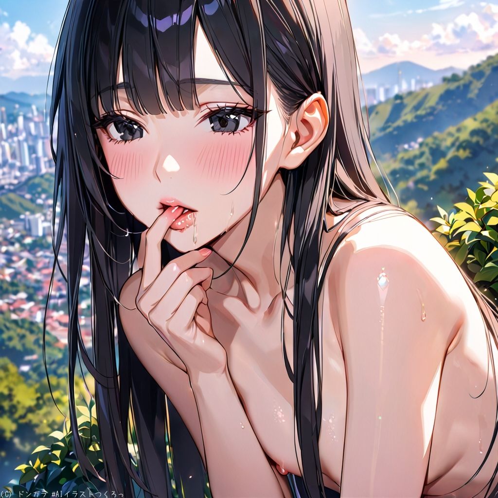 AIイラストCG集82 ザ・露出 in マレーシア マヤ・イマニ 画像9