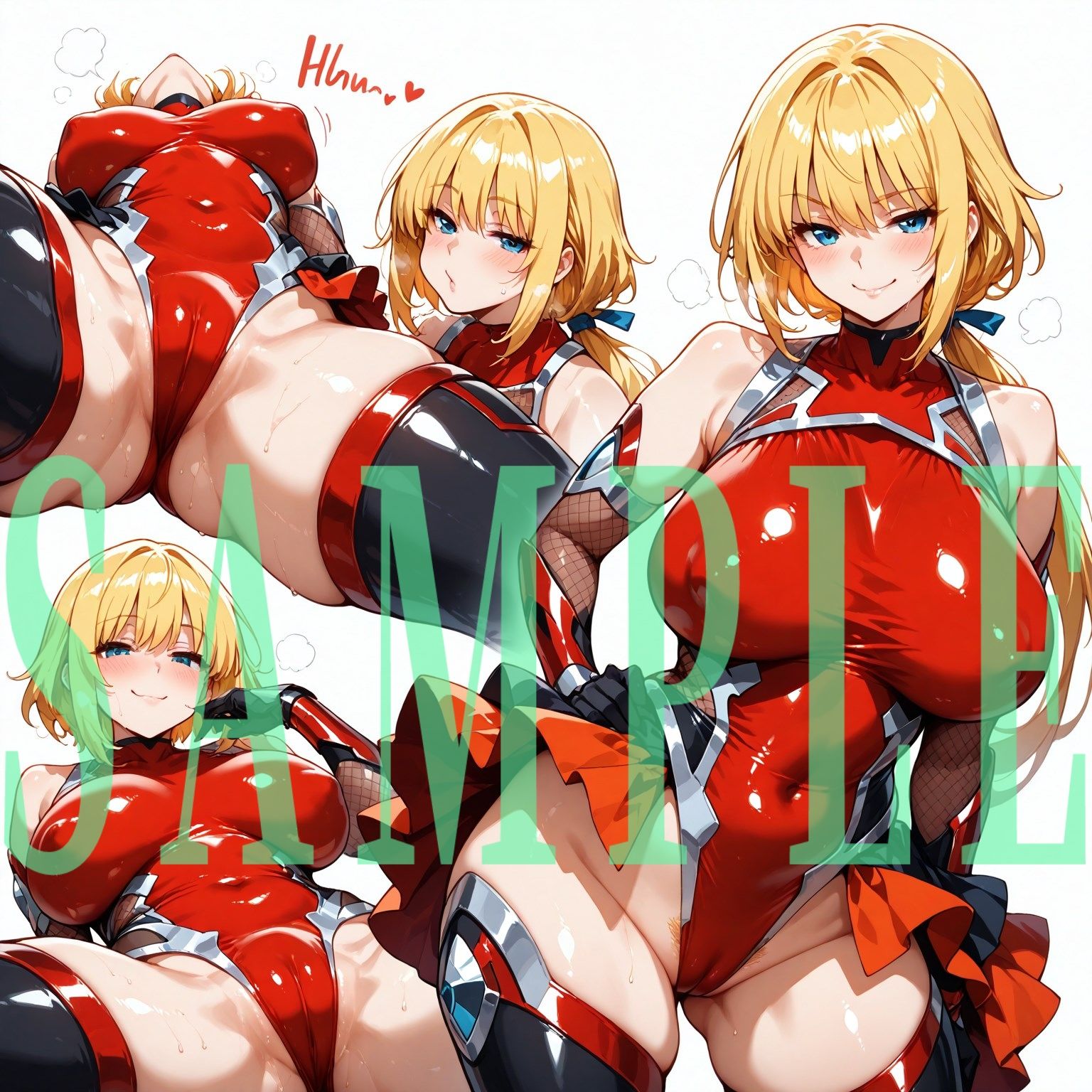 サンプル画像1:オリジナル対魔忍風キャラクターコレクション（Lサイズ）Vol.02(滝ノ川技術研究所) [d_567364]