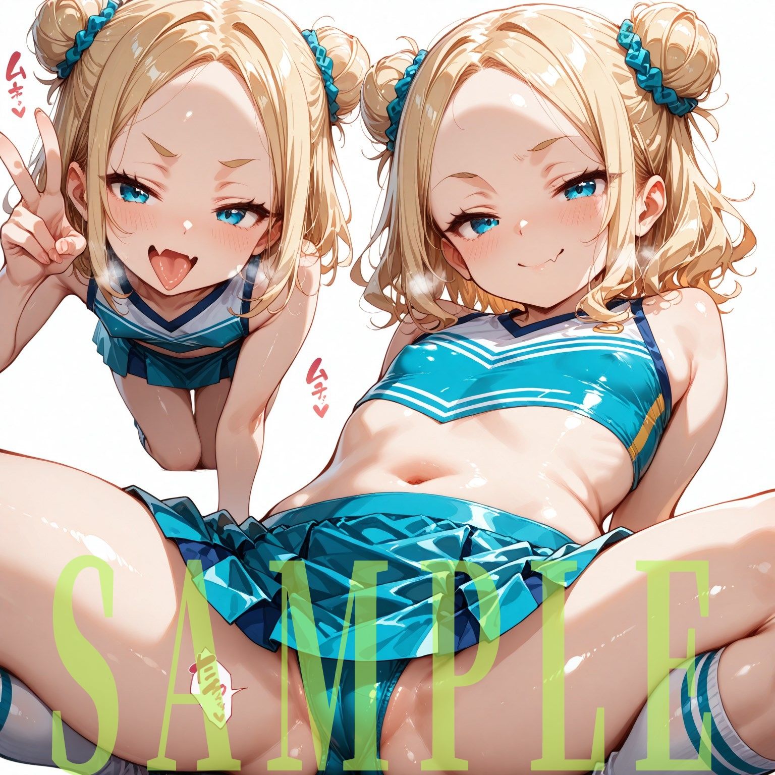 サンプル画像2:チアリーダー衣装キャラクターコレクション（Sサイズ）Vol.01(滝ノ川技術研究所) [d_567372]