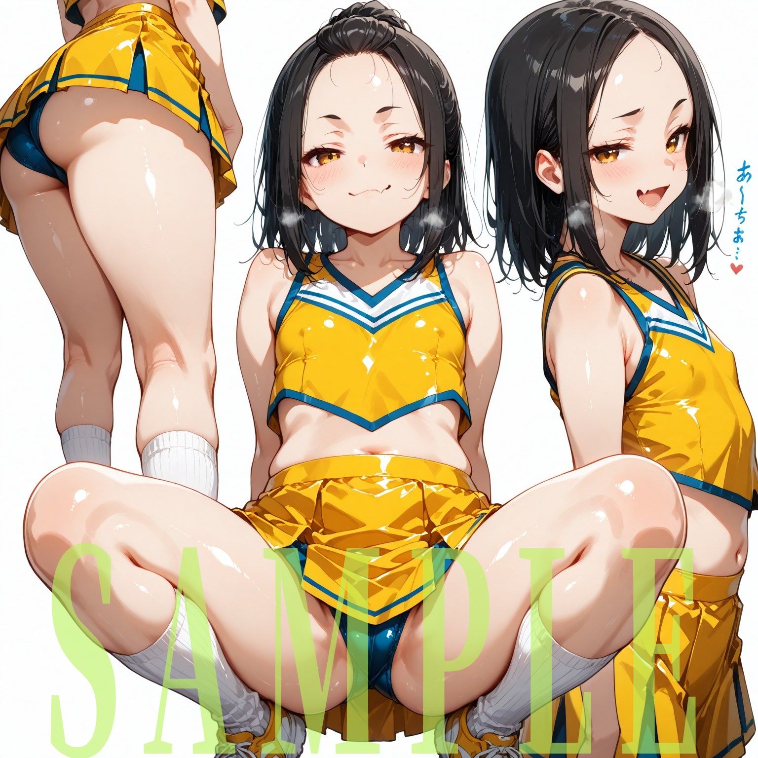 サンプル画像3:チアリーダー衣装キャラクターコレクション（Sサイズ）Vol.01(滝ノ川技術研究所) [d_567372]