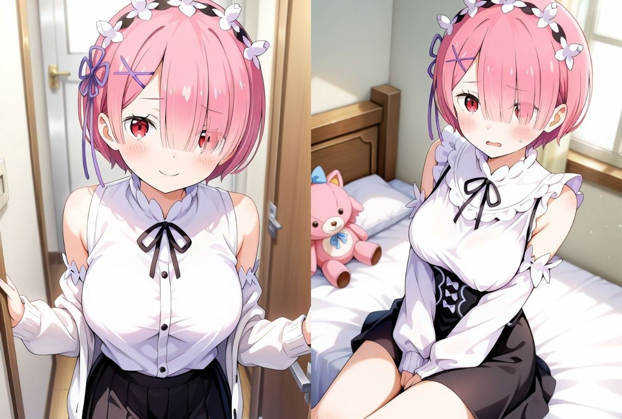 羞恥CG集 ラ●〜Re:ゼ●から始める異世界生活〜【全500枚】 画像1