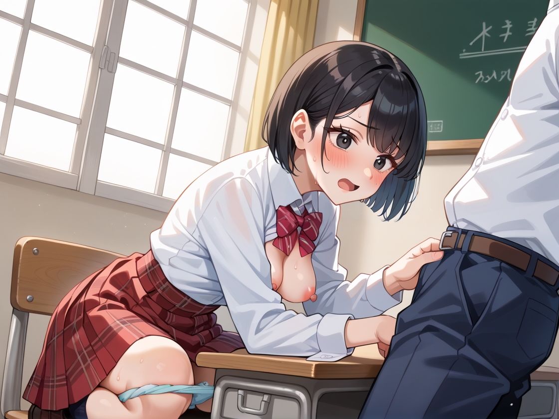 サンプル画像3:生徒会 生処理係(くろらんど) [d_567390]