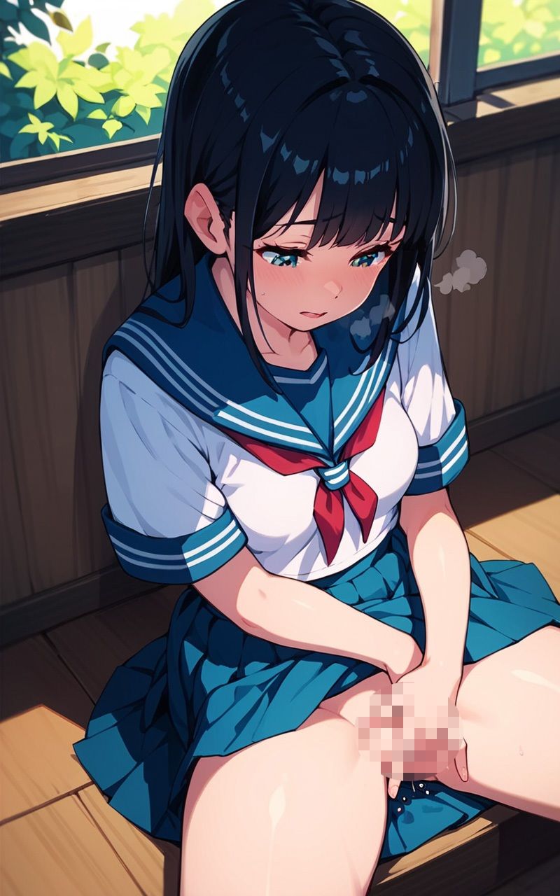 バック好き女子校生と中出しセックス 画像8