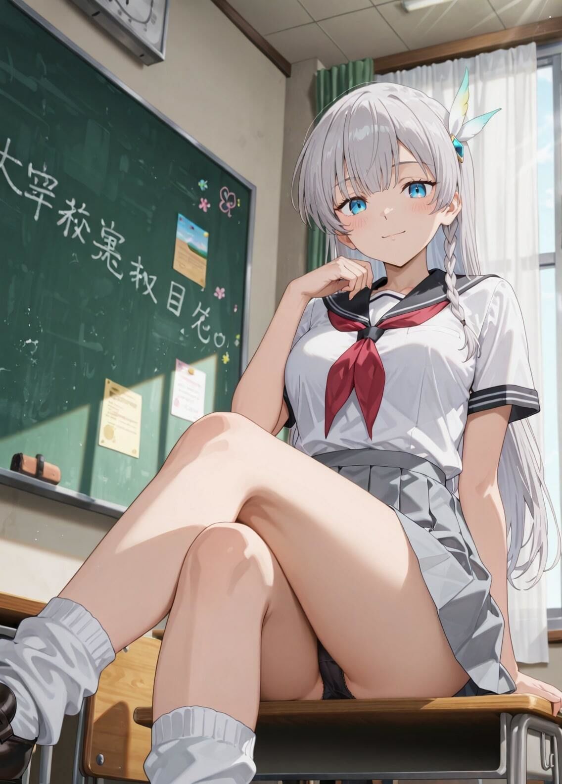 サンプル画像5:「片田舎のおっさん、剣聖になる」アリューシア・シトラス セクシー写真集（全500枚）(人の海) [d_567526]