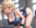 スク水爆乳ギャルを拘束SEX