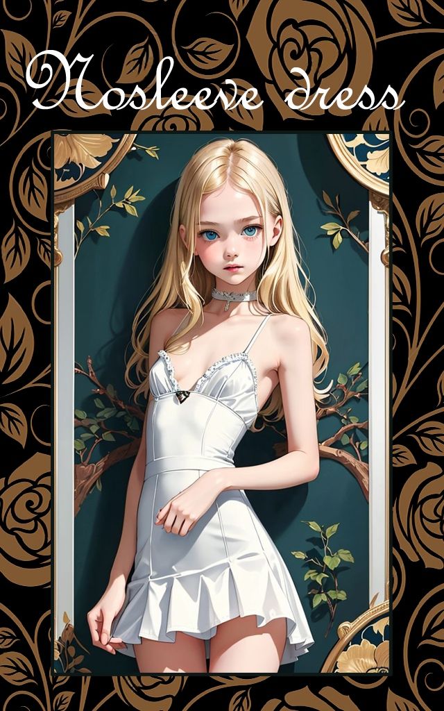 サンプル画像3:蒼い瞳ブロンドの少女 Blue eyes1(AI ARTS UK) [d_567687]