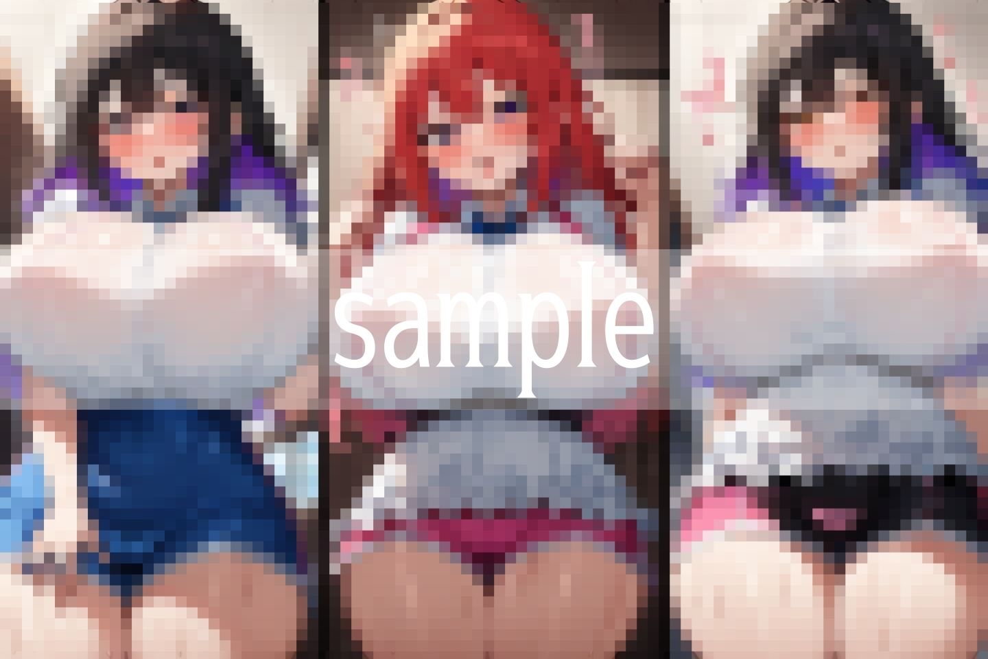 爆乳処女のスケ乳...収まらないわがままボディ 画像7