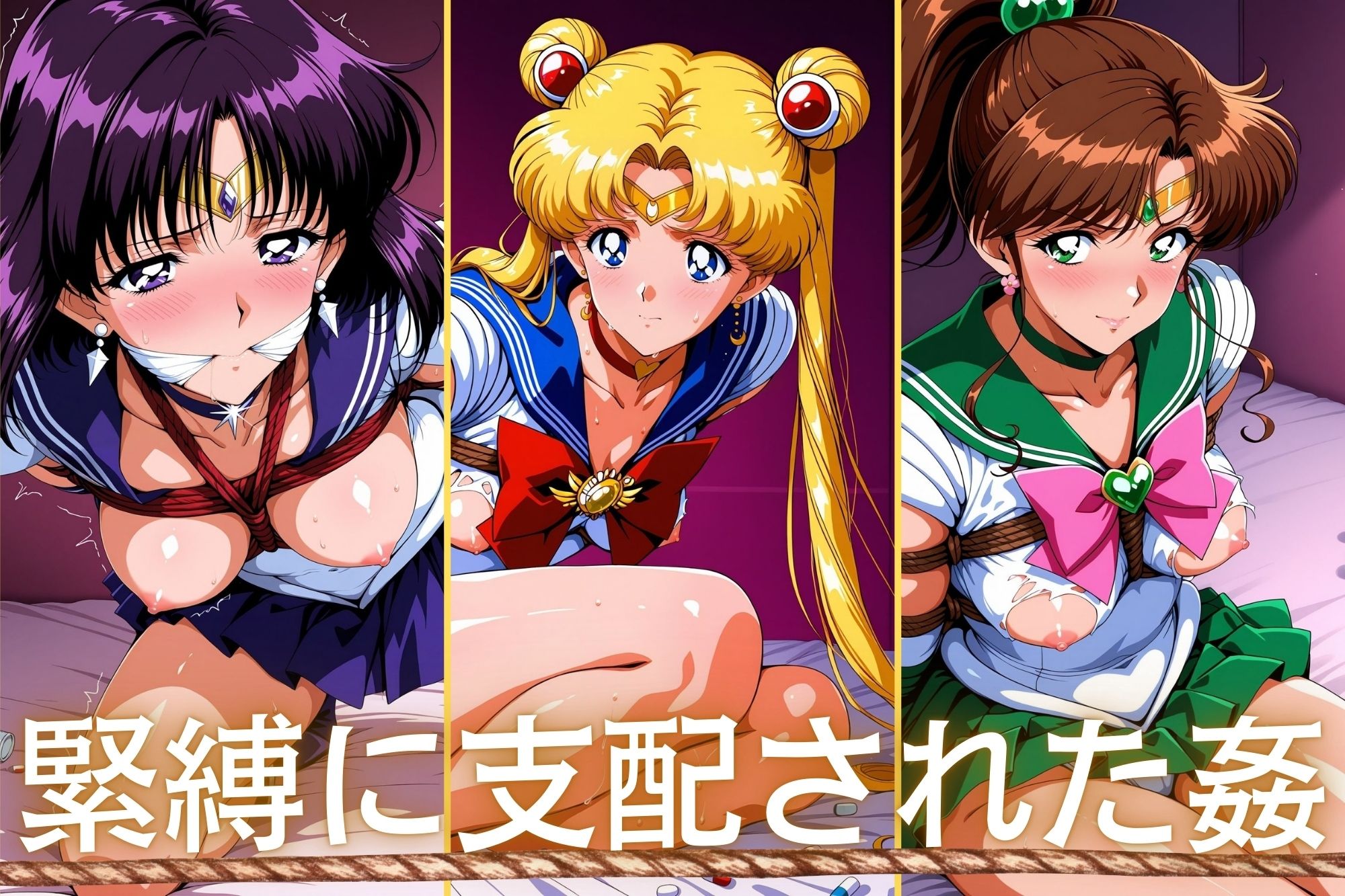 サンプル画像1:淫縄姦 〜緊縛化されたヒロイン〜 セーラー編 月・木・土(山手マン) [d_567692]