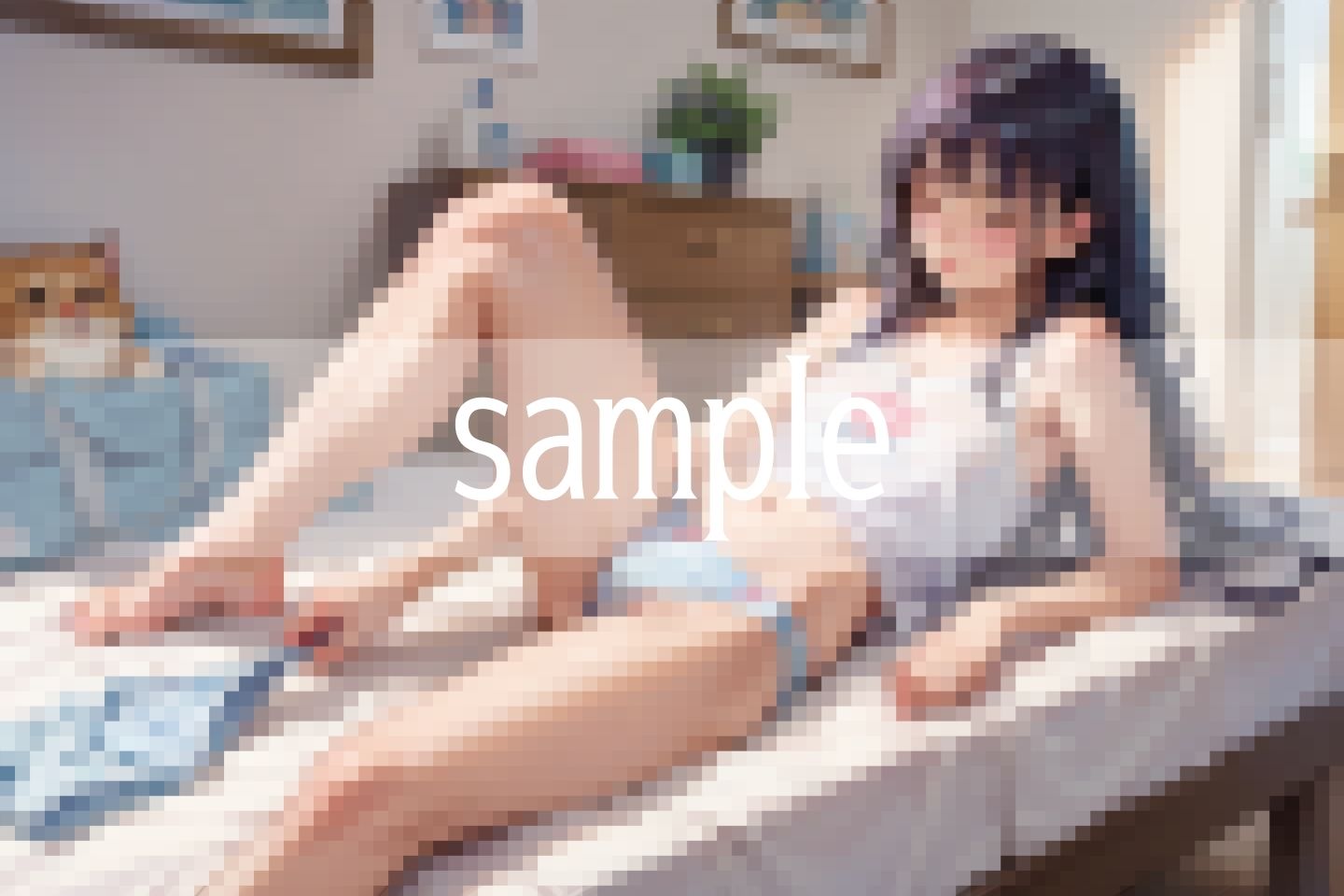 サンプル画像1:新しく出来た妹が綿パンで過ごしてる日常の世界線に生きたかった…(癒し出版-labo) [d_567705]