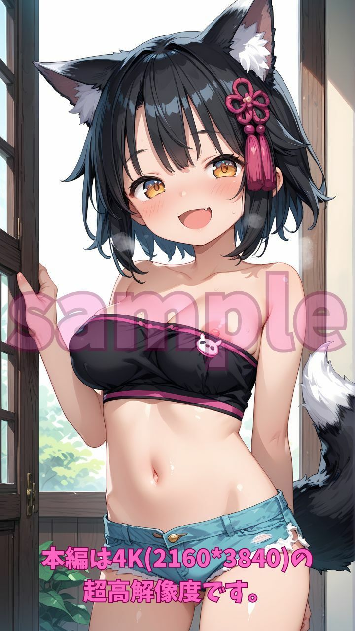 サンプル画像1:種馬王子9-1 噂のちんぽで遊びにきたねこみみ美少女をちんぽの虜に！(Fetish AI) [d_567747]