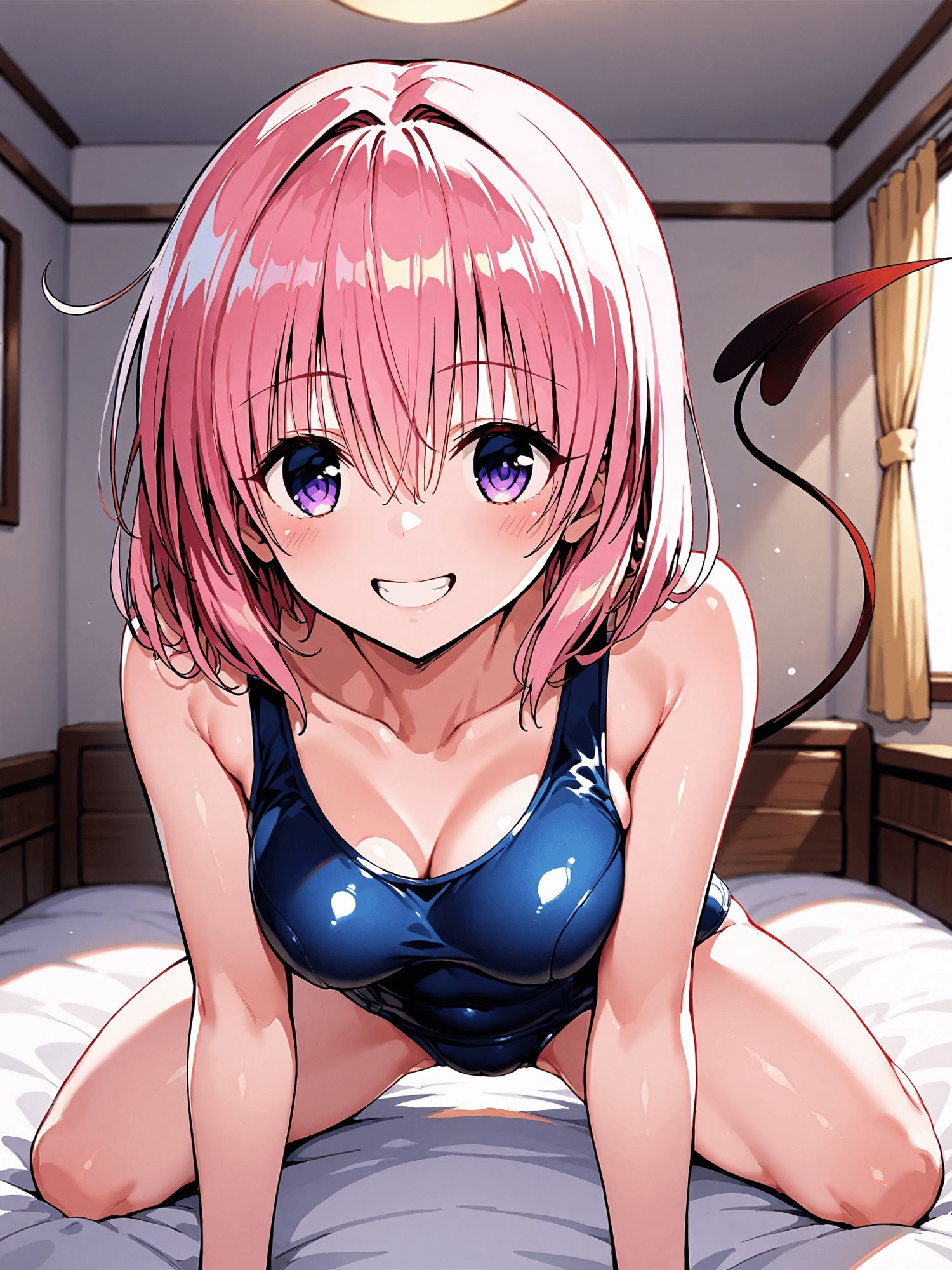 サンプル画像1:ヒロイン即えっち モ● スク水編(ものとーん) [d_567755]