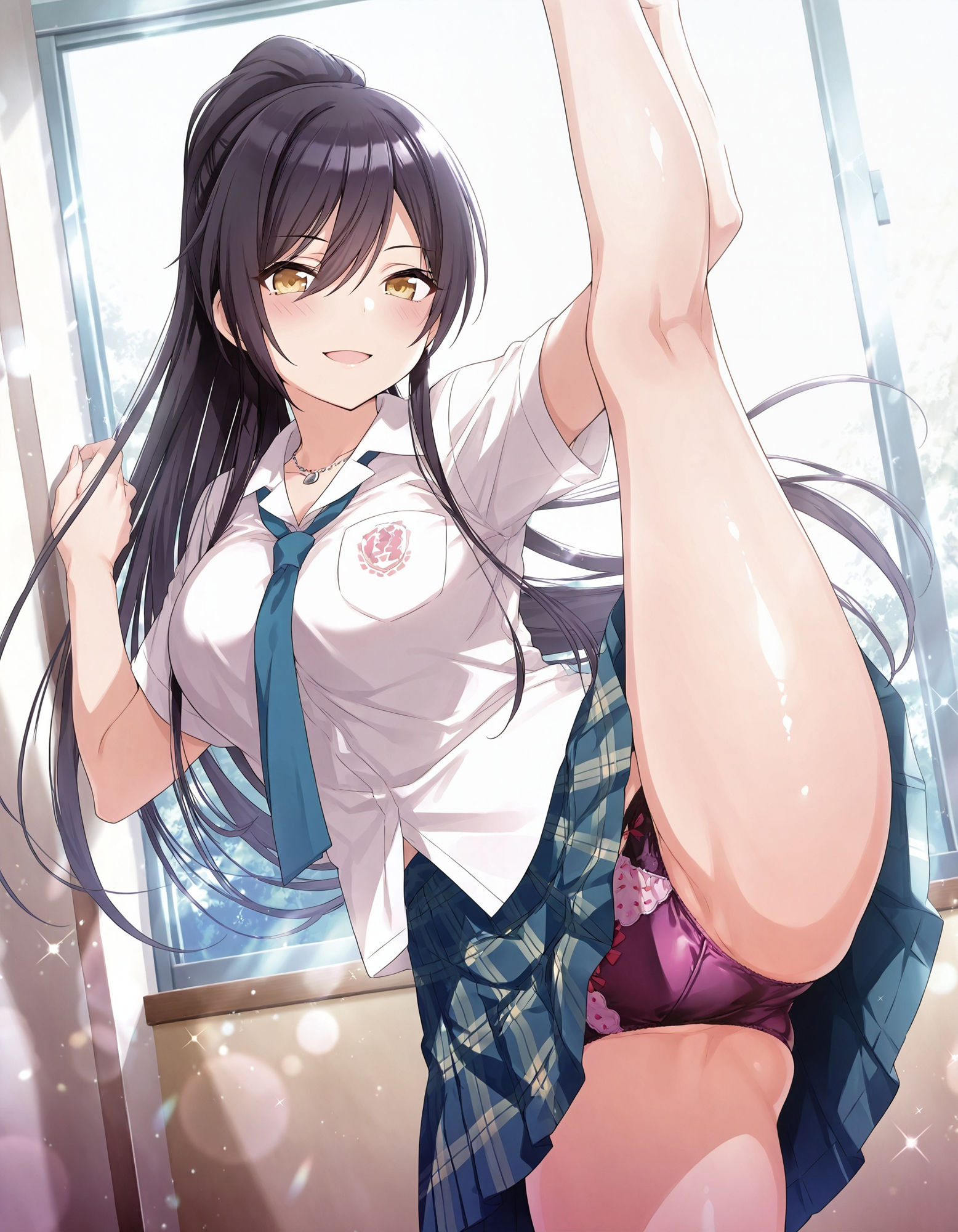 白〇咲耶のパンチラ〜制服編〜 画像7