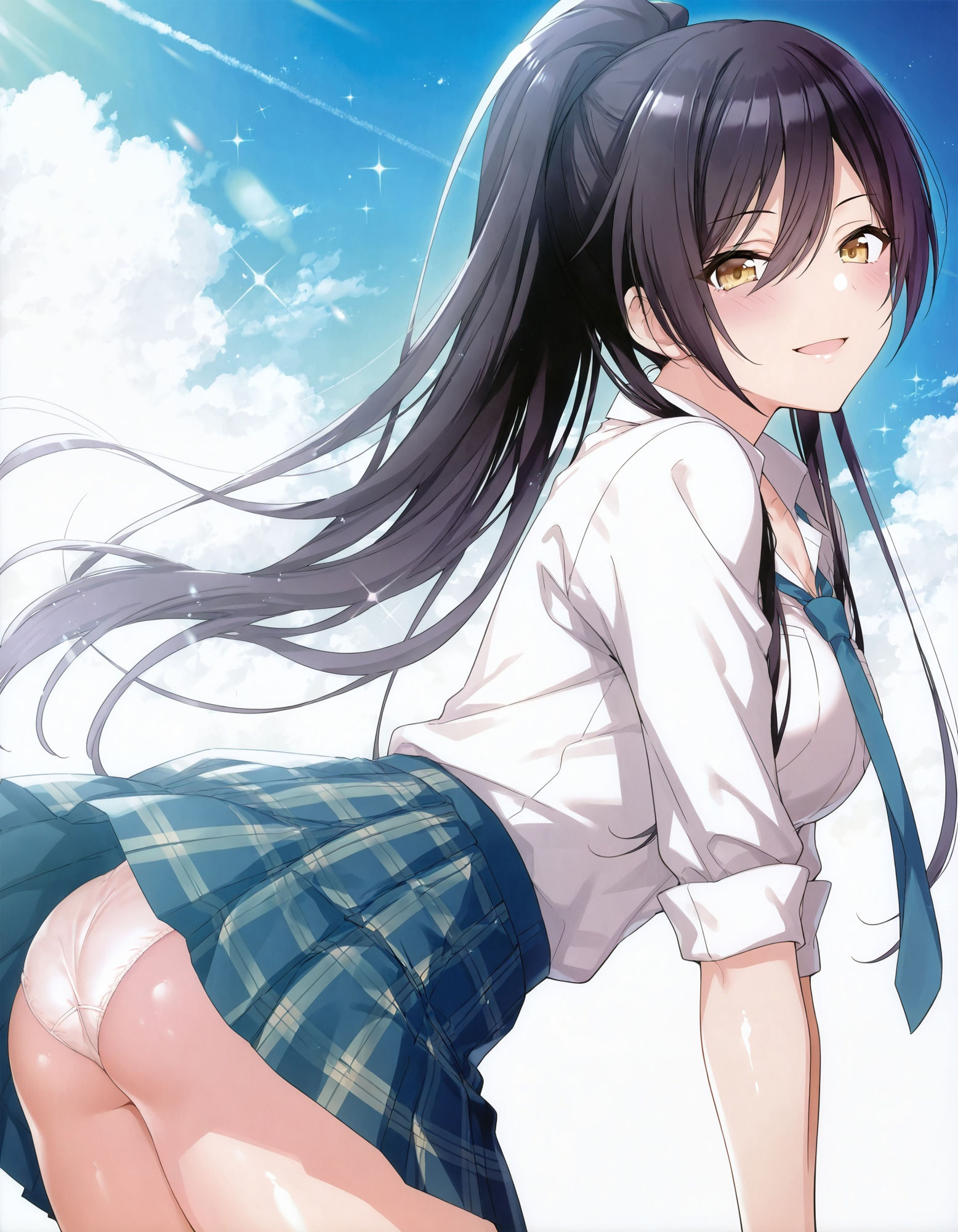 白〇咲耶のパンチラ〜制服編〜 画像8