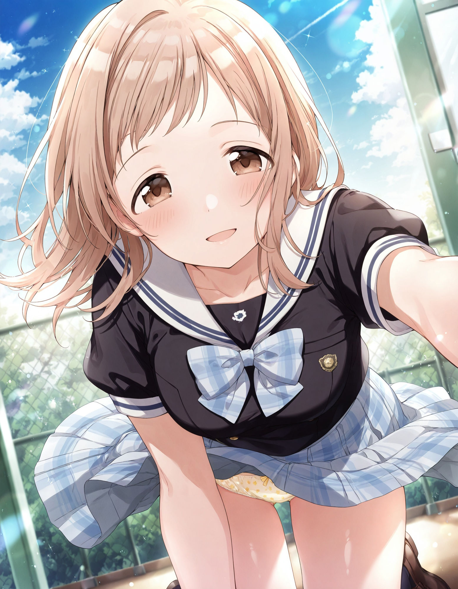 サンプル画像2:櫻〇真乃のパンチラ〜制服編〜(D.P.H.) [d_567859]