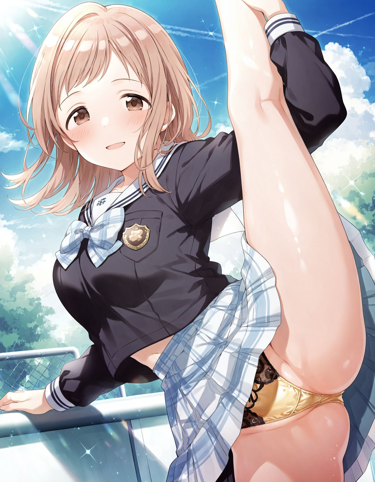 櫻〇真乃のパンチラ〜制服編〜 画像8