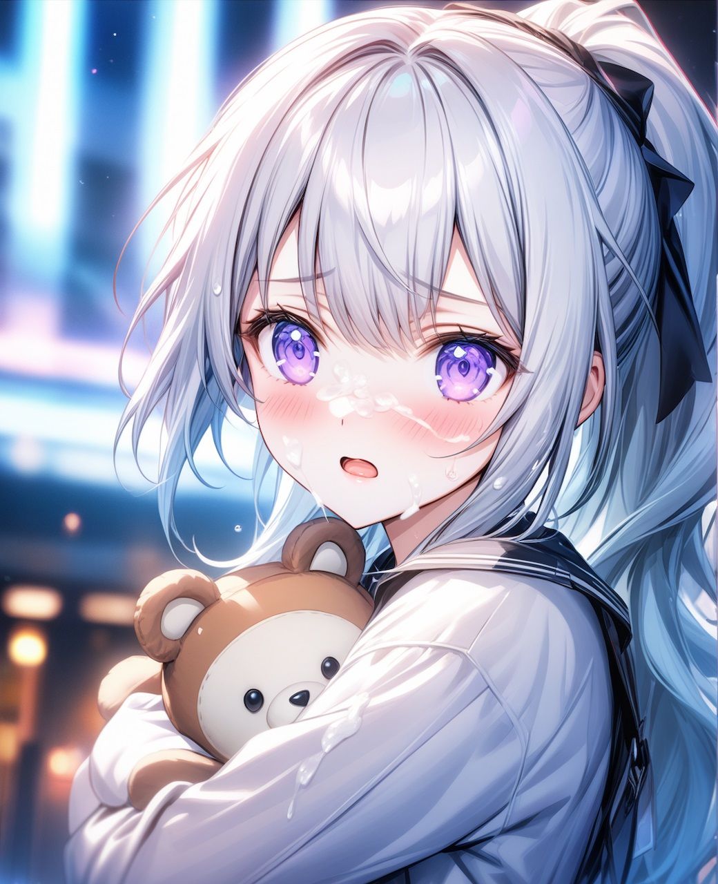 サンプル画像3:美少女羞恥 白濁デコレ・マ〇スクイーン・ホワ〇トバ〇ンダー（遊戯王）(Aark 2nd) [d_567867]