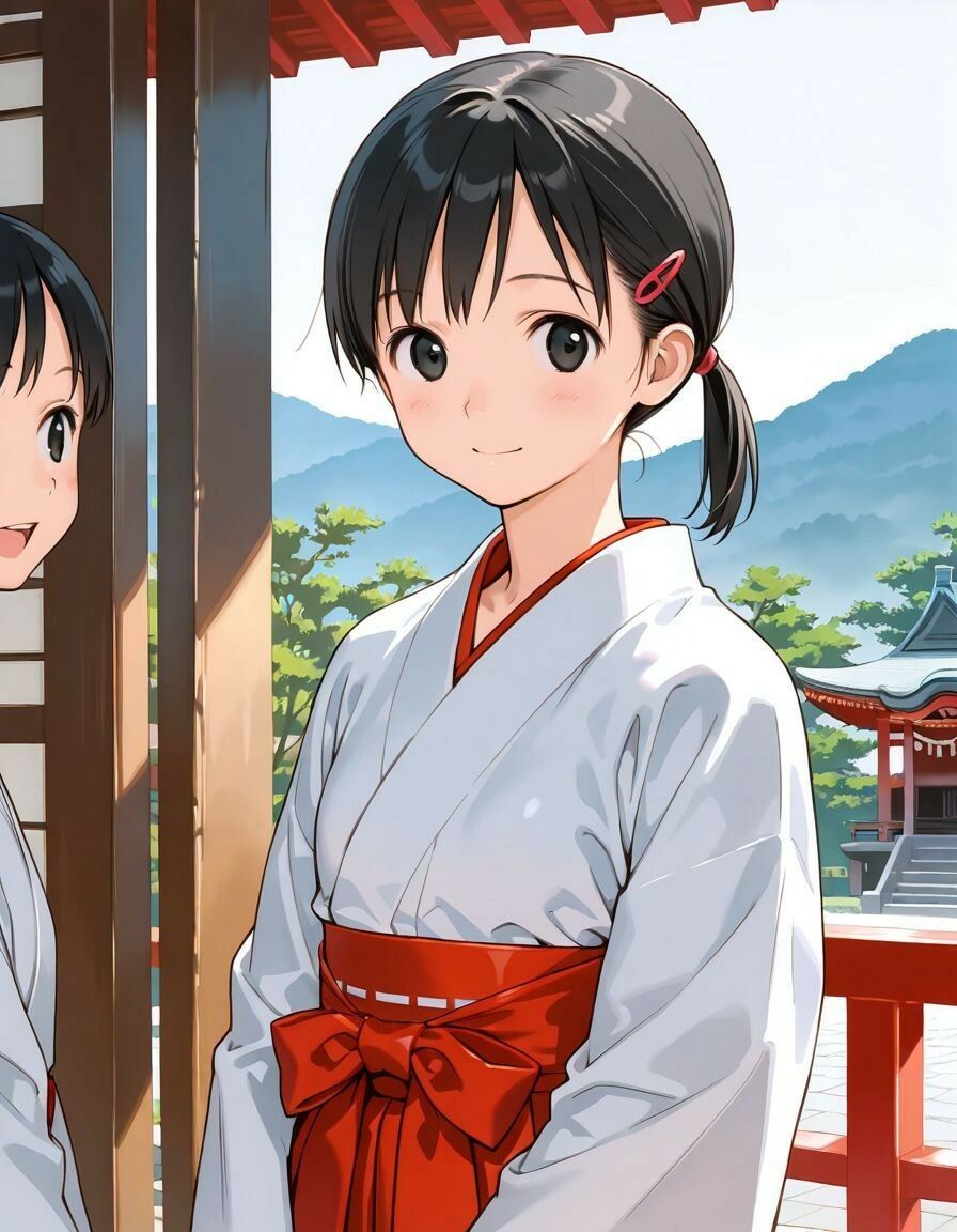 巫女少女達の裏バイト事情 練乳いちご エロ画像2