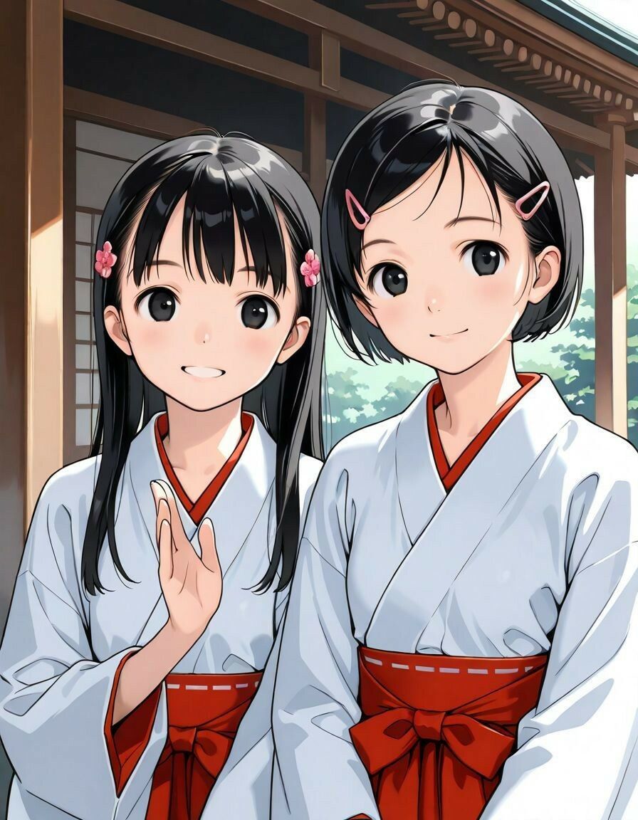 巫女少女達の裏バイト事情 練乳いちご エロ画像3