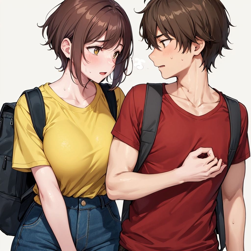 可愛い後輩に種付け 画像1