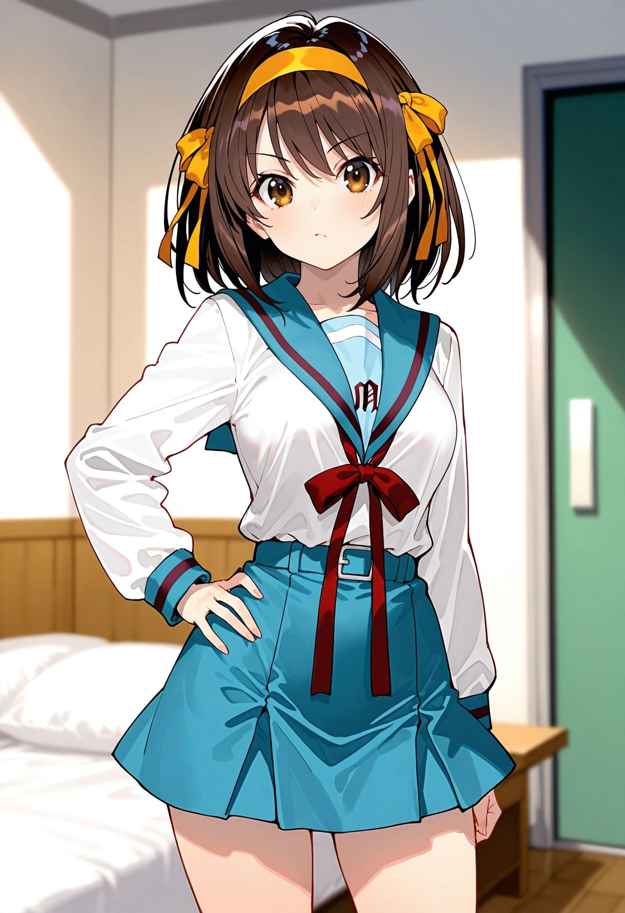 サンプル画像1:涼◯ハルヒの憂鬱 涼◯ハルヒ エロCG集(さすみゃ) [d_567923]