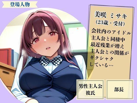 ［セリフ付き・500PCG集］彼女が残業する理由 〜俺の知らない社内接待〜 画像1