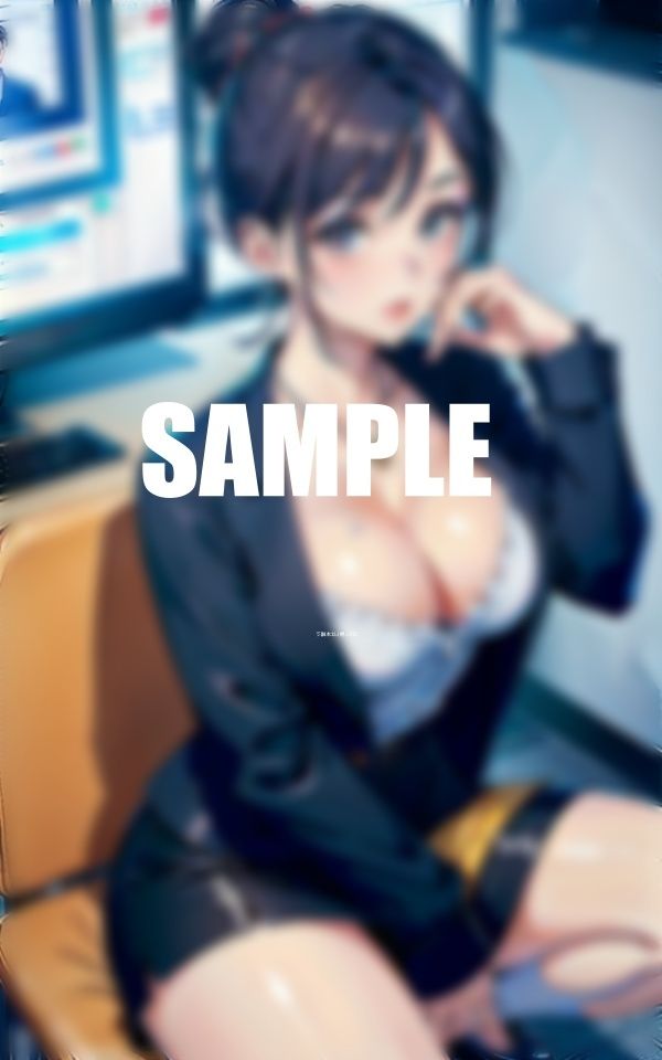 サンプル画像5:男が欲しくて濡れ濡れの美熟女OLたち男欲しいわぁ我慢できないわぁ〜(AI美女LABO.9) [d_567945]