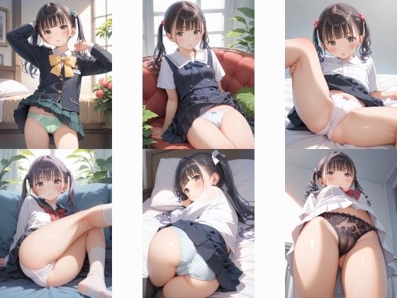 サンプル画像2:ツインテ〇リJ〇ちゃんたちの秘密ver.6学生服編・前編(じぇいまる) [d_567950]