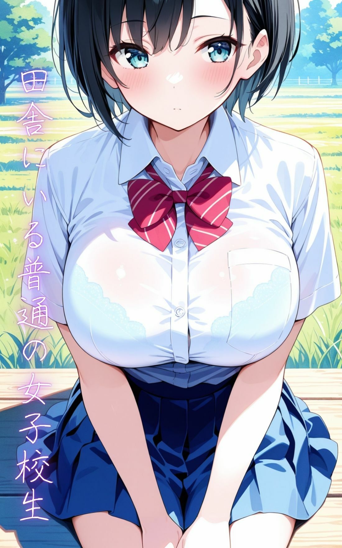 サンプル画像1:ボーイッシュ巨乳女子校生  田舎でハゲデブおやじの相手をさせられる(ゆりぴー) [d_567953]