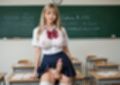 超絶リアル！！金髪ギャルの巨根オナニー大量射精！！ふたなりCG集 NO.5【金髪・ギャル・オナニー・射精】
