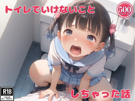 トイレでいけないことしちゃった話【つるぺったん】