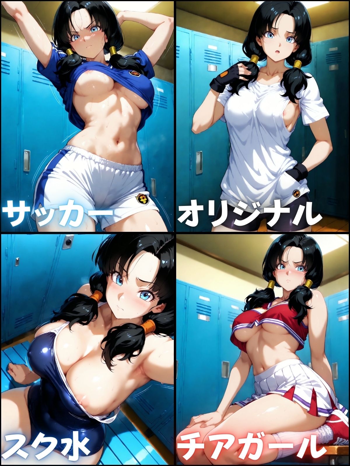 【エロ漫画】スポコス格闘女 〜オレンジスター学園の裏側〜2