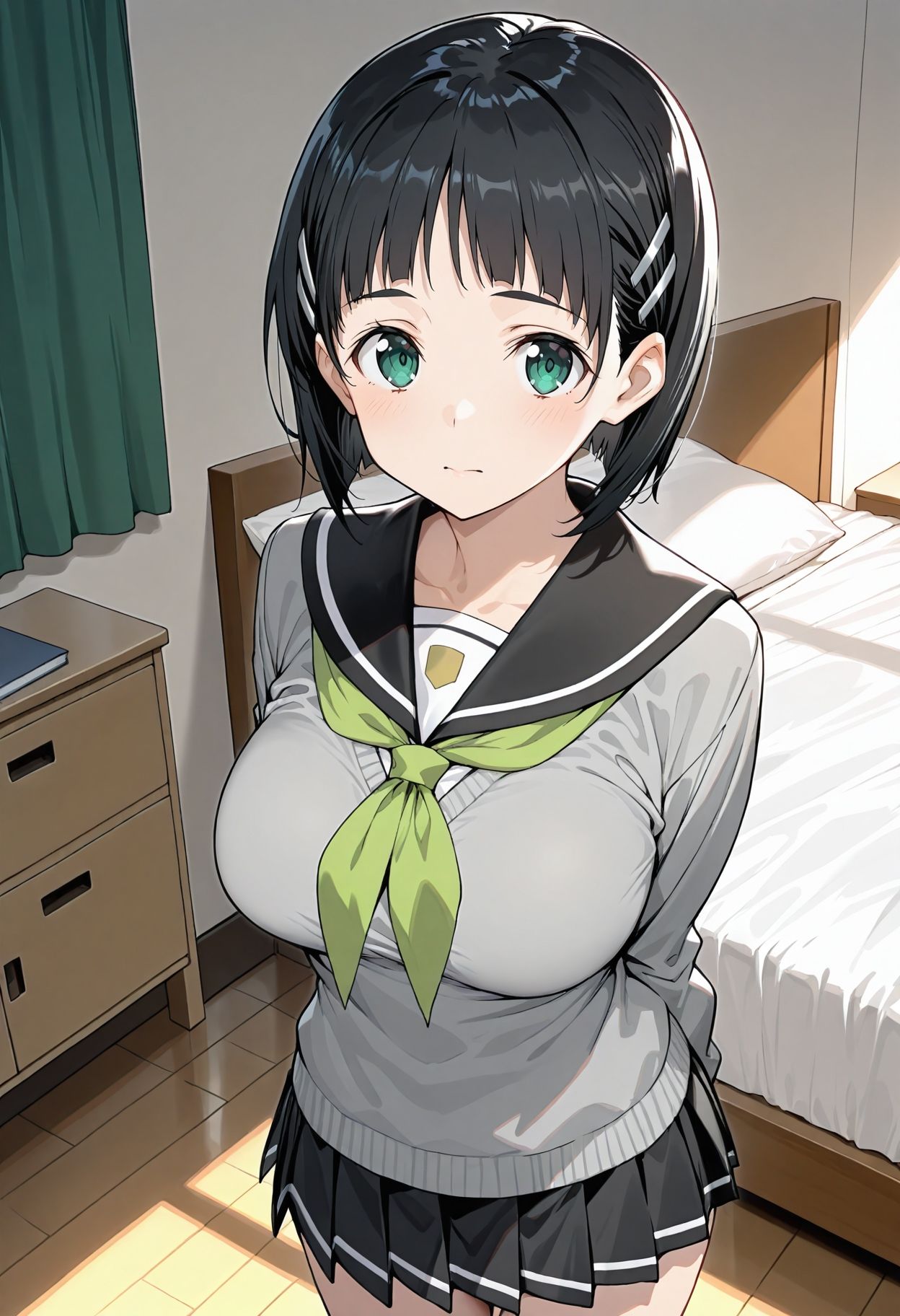 SA◯ 桐◯谷直葉 エロCG集 画像1