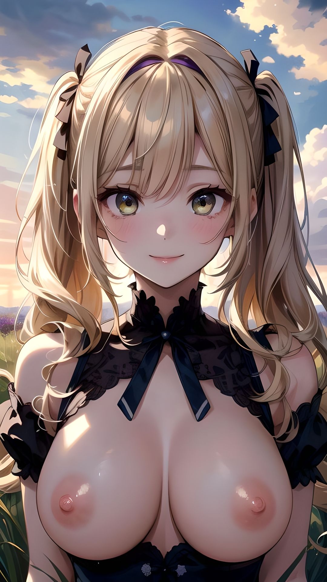 サンプル画像6:金髪ドレス×美少女 ― 魅惑のエロアートCG206枚！(AIyoruichi) [d_568201]