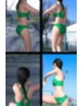 【TD100】スレンダー＆グラマラスビューティー・宮本果歩のグラドル写真集 Aroma-036