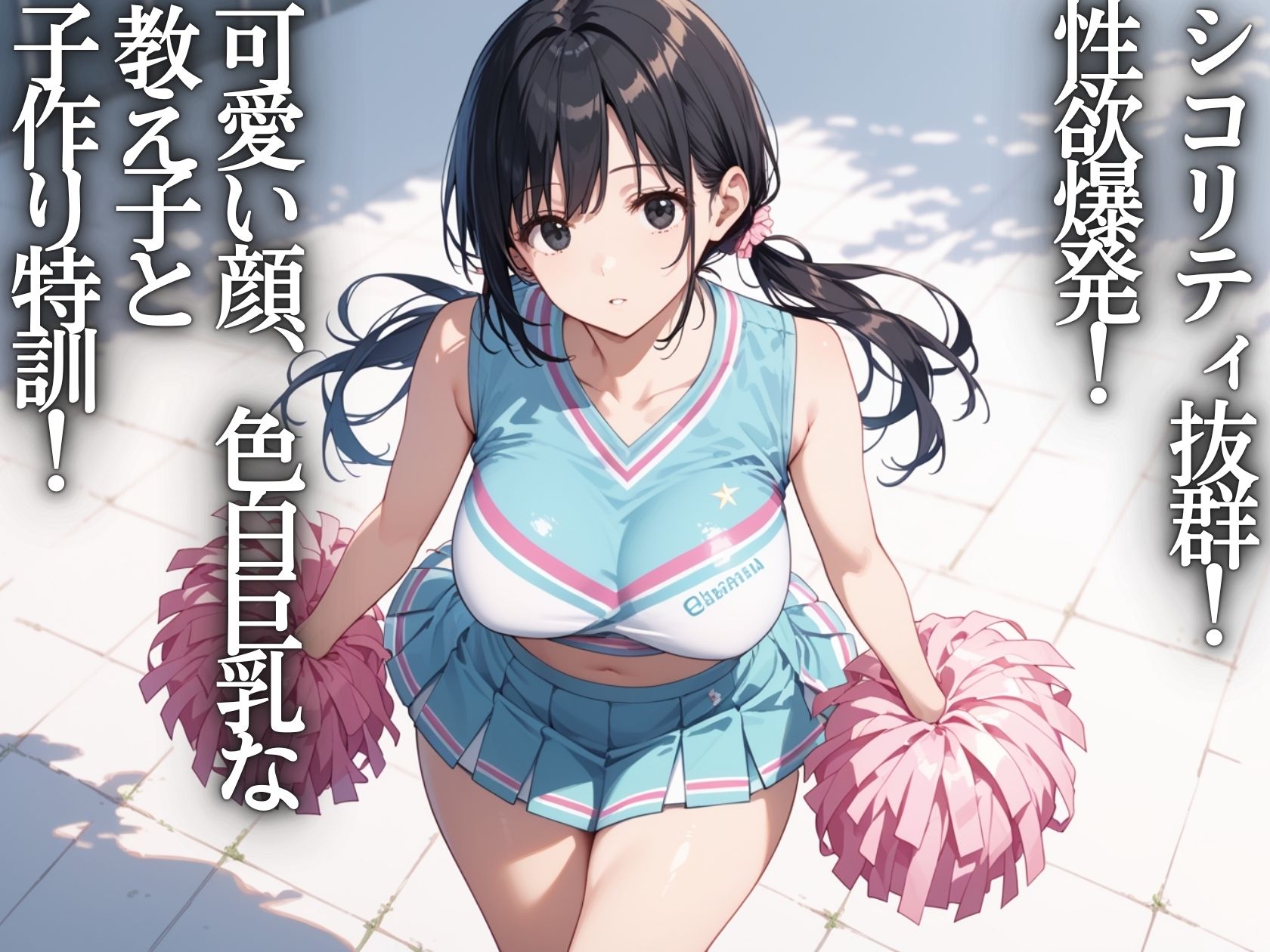 淫乱学園〜チアリーダーJKを孕ませ中出し特訓 画像1