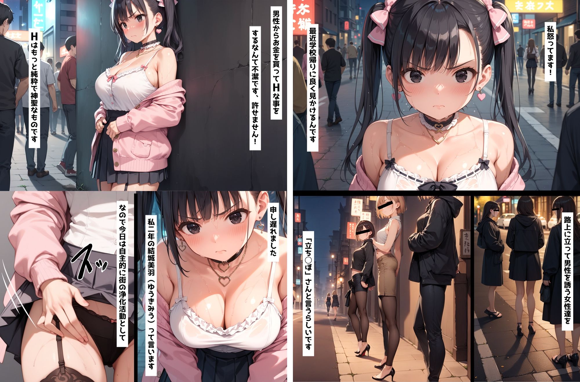 サンプル画像1:性教育学園X 総集編10【セリフ入有】立ち◯ぼ撲滅編＆新任女教師編(彗星レコード) [d_568363]