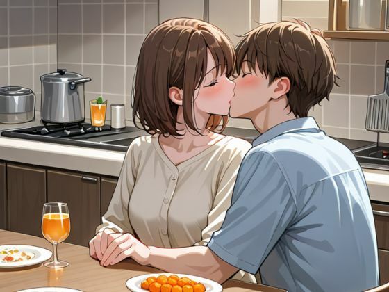 サンプル画像5:結婚5年目妻とのマンネリ化した生活を送る俺は妻の姉と(ぴんくのびきに) [d_568419]