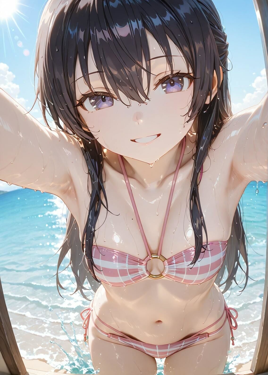 サンプル画像1:「時々ボソッとロシア語でデレる隣のアーリャさん」周防有希セクシー写真集10（全500枚）(人の海) [d_568485]