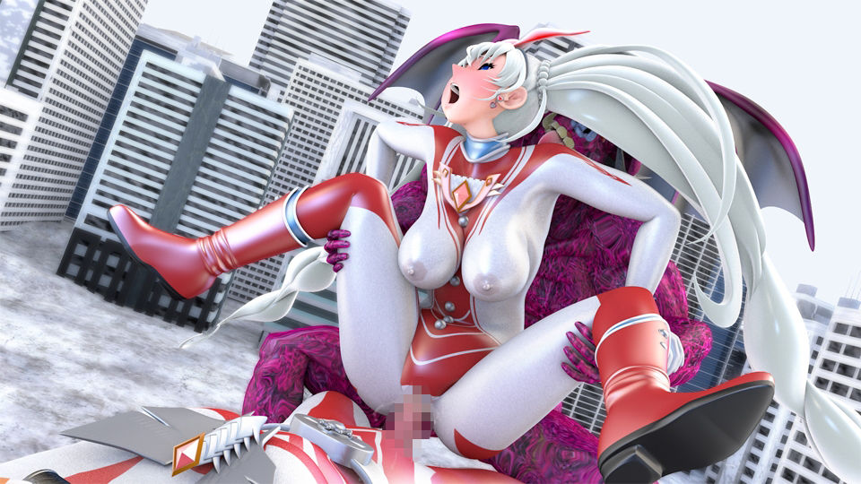 サンプル画像3:光の女神メロディナVSインキュバス星人・仲間の目の前で(四次元少女ネオス) [d_568488]