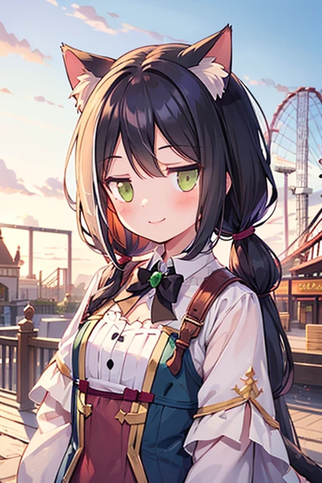 サンプル画像4:黒髪メガネな委員長が実は「きゃるん♪」なコスプレしたりエッチするのが大好きだった件(くまとねこ屋) [d_568494]