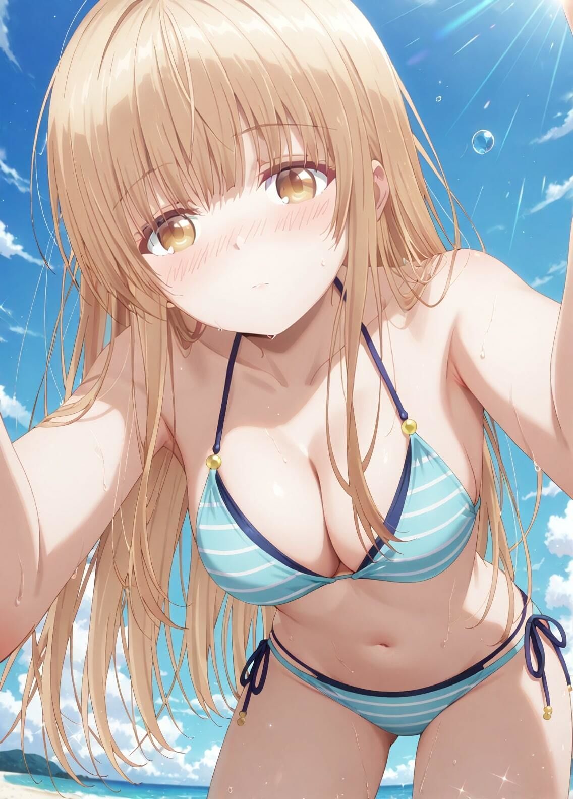 サンプル画像2:「お隣の天使様にいつの間にか駄目人間にされていた件」椎名真昼セクシー写真集9（全500枚）(人の海) [d_568545]