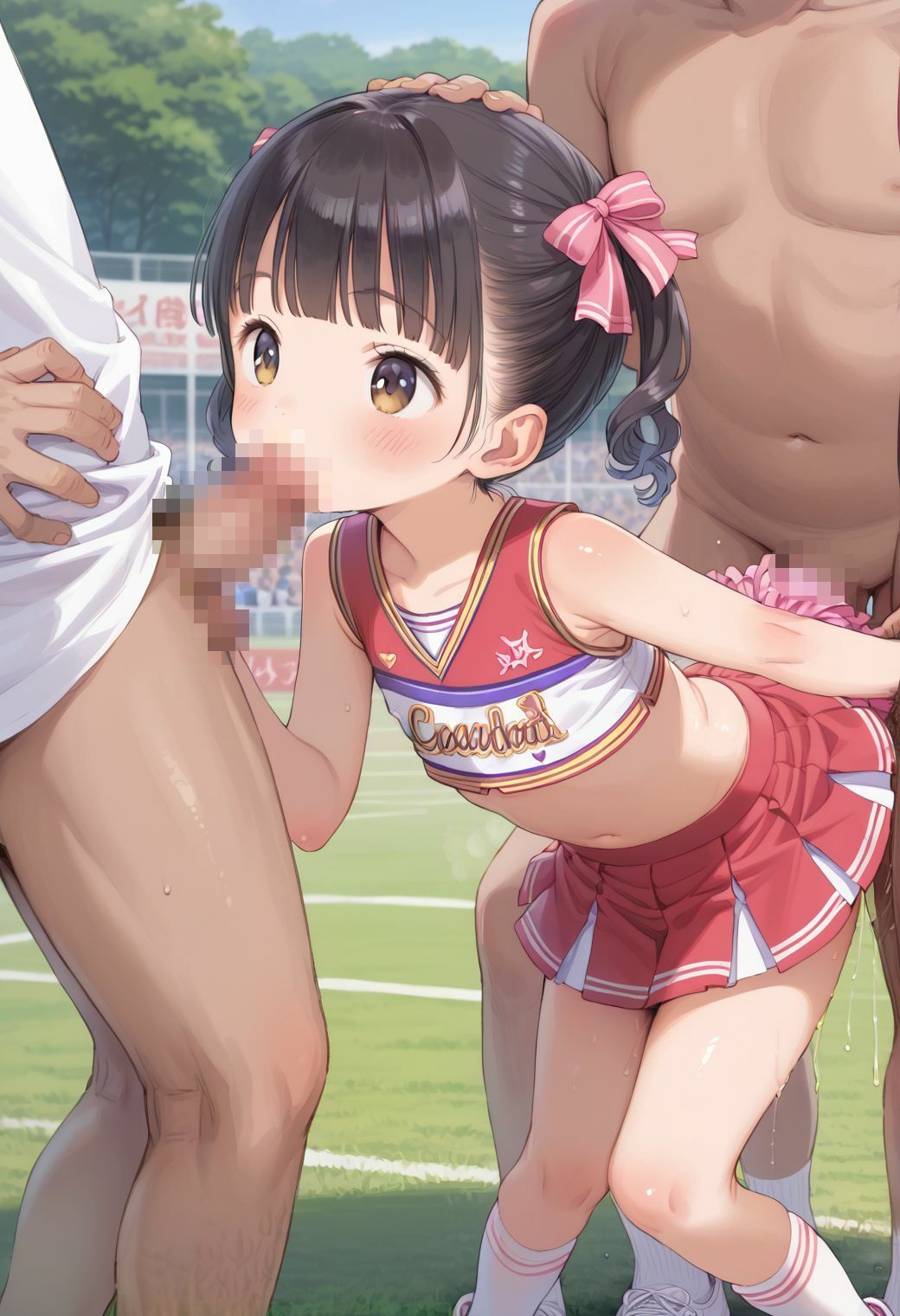 放課後チア部生ハメ つるぺた少女のクラブ活動 サンプル画像 4