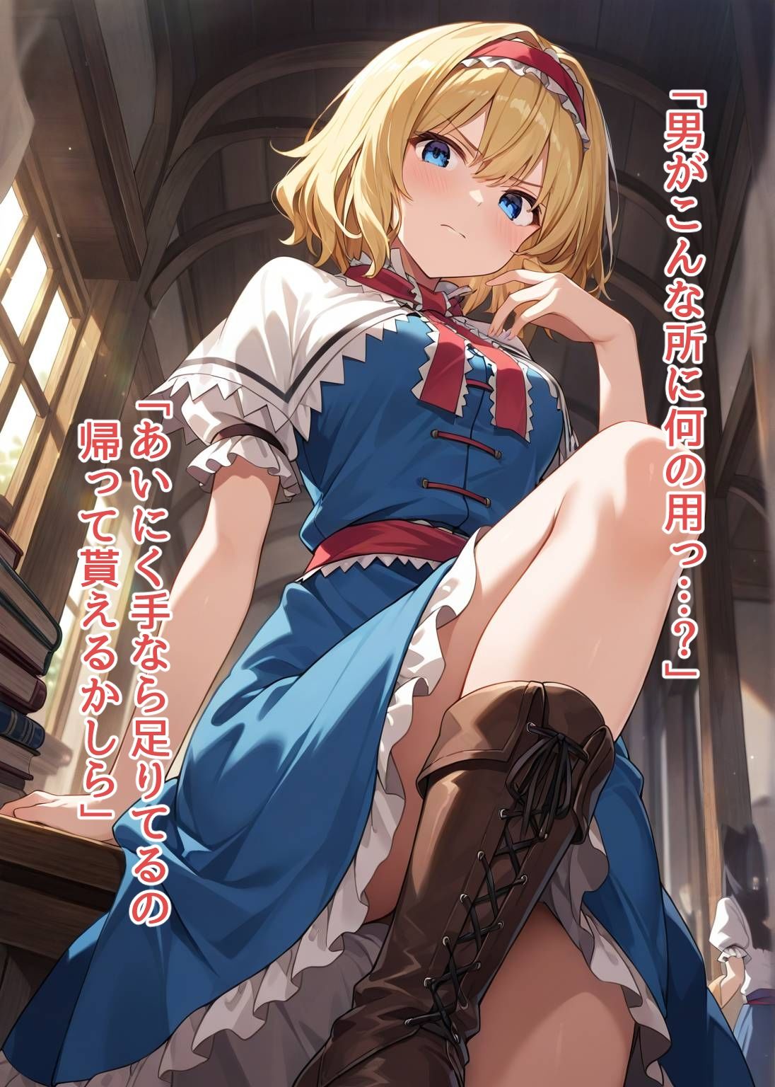 サンプル画像1:幻想郷交尾録〜アリス・マーガトロイド編〜(東方FAP) [d_568606]