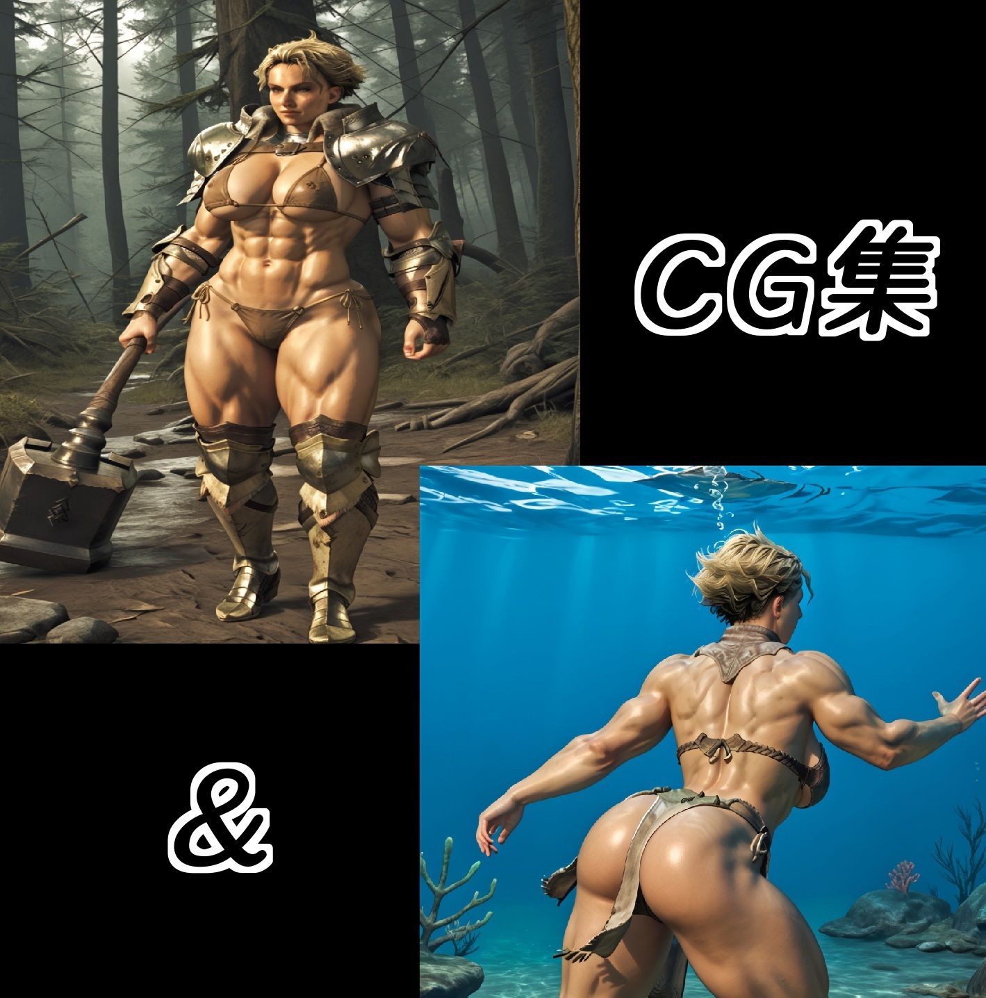 サンプル画像1:MH  〇リヴィア  短編漫画＆CG集(ナマコ大統領) [d_568627]