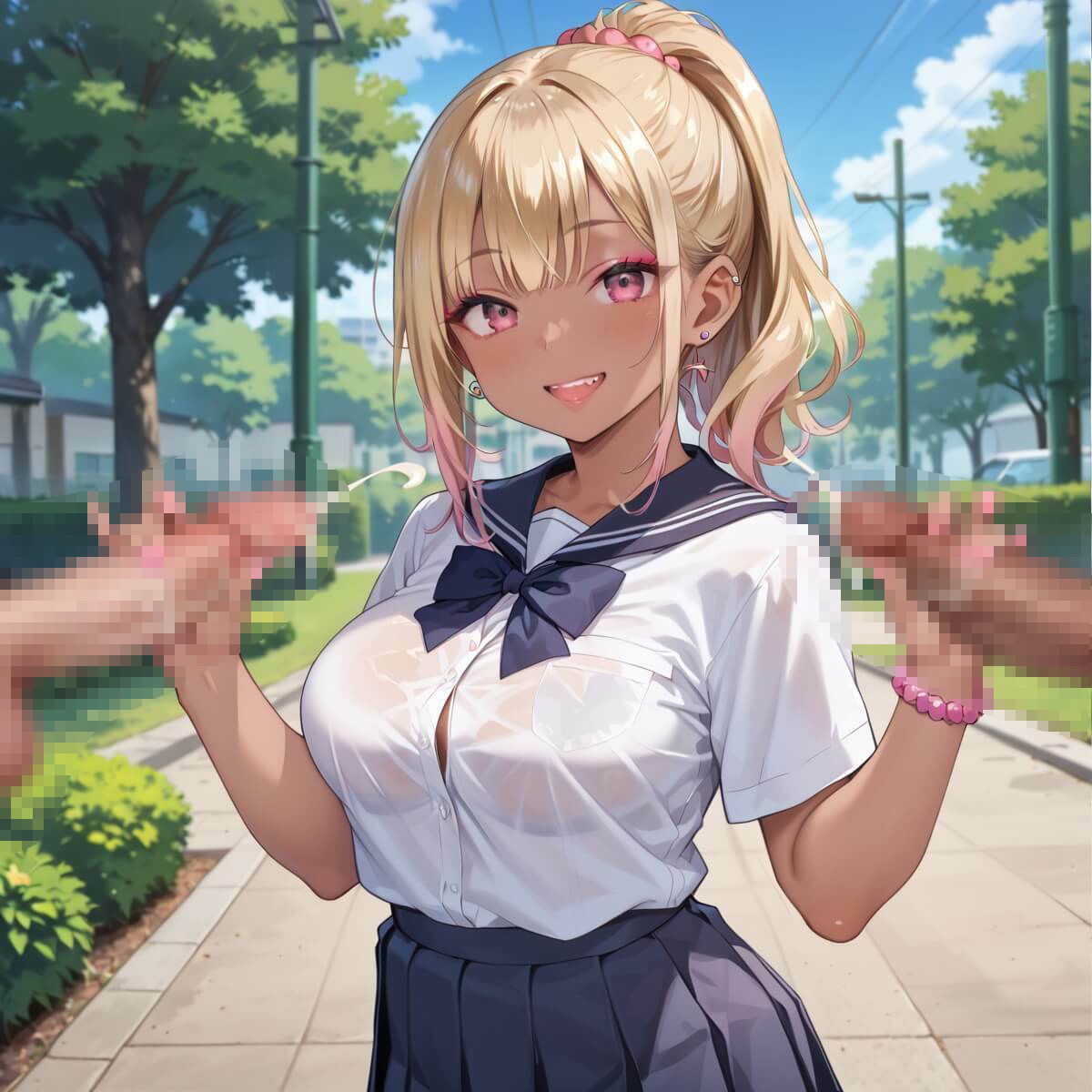 サンプル画像1:お外でエッチは気持ちいいよね！〜常識改変世界でエチエチライフ〜4【厳選CG150枚収録】(ルビーの瞳) [d_568658]