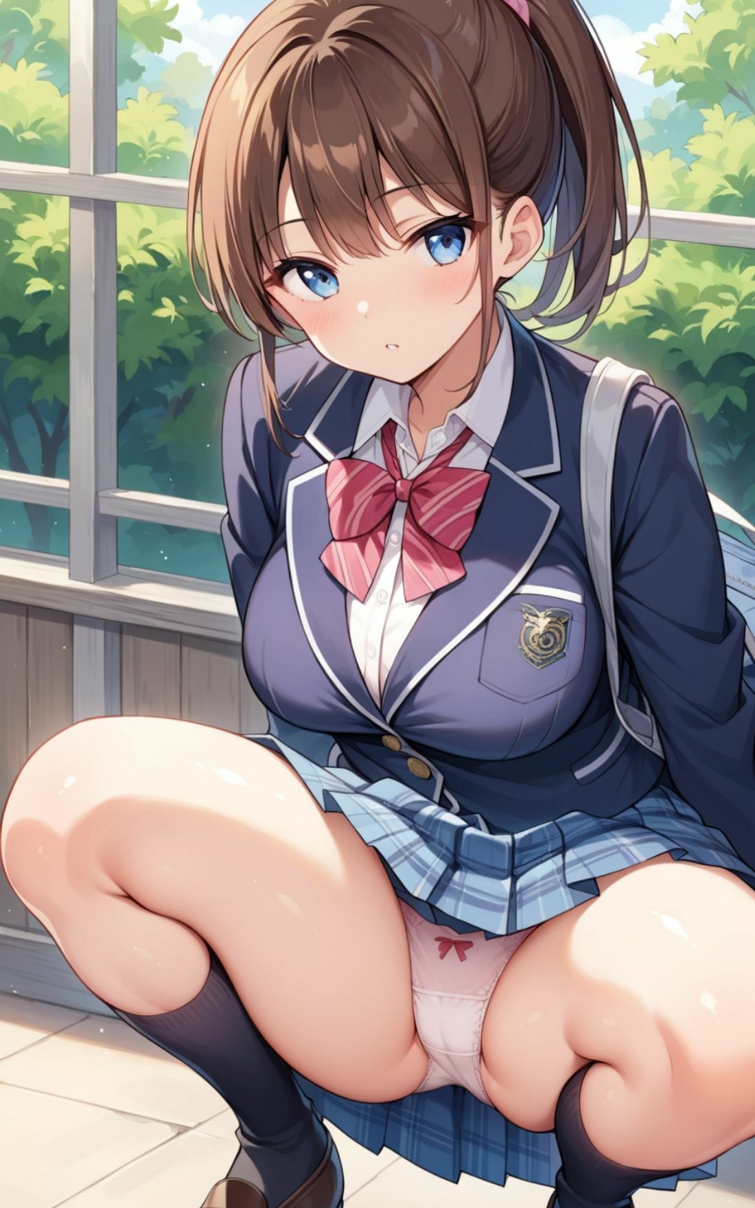 サンプル画像4:入学式直後に卒業する巨乳新入生  先輩に回される女子校生(ゆりぴー) [d_568674]