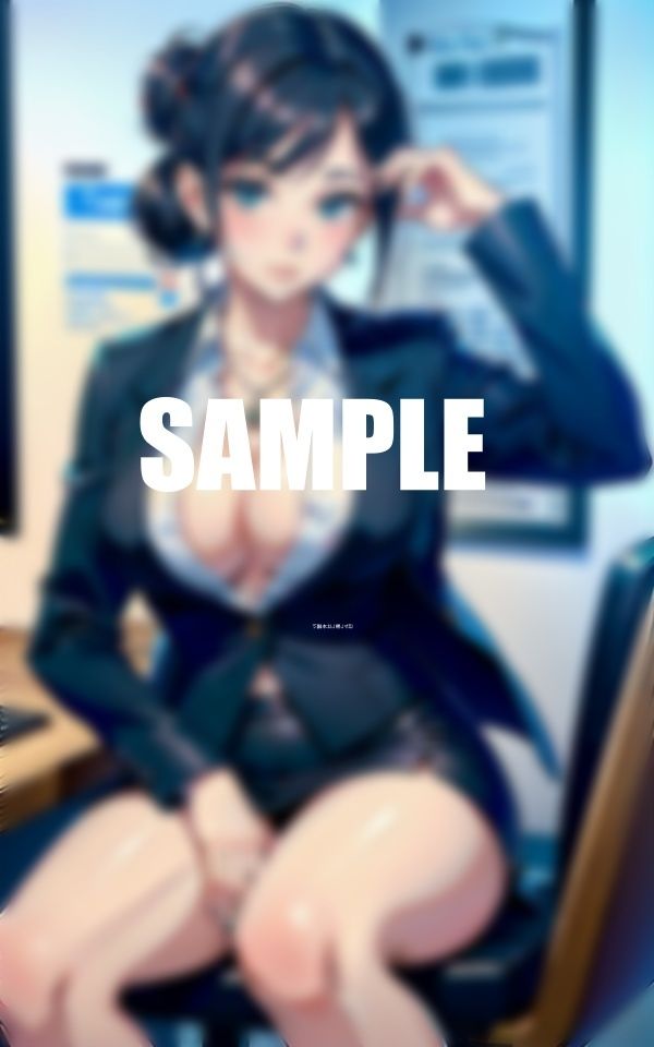 サンプル画像1:やりたがりの巨乳美女OLたちエロカワイイ彼女たちの誘惑(AI美女LABO.10) [d_568679]