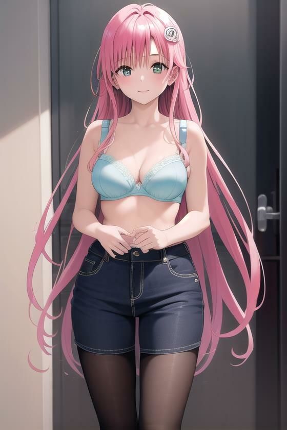 サンプル画像4:【あの娘達とのハメハメ生活】 「To L〇VEる -と〇ぶる」ラ〇と西〇寺のイラスト・CG集  ＃8(美女の人差し指) [d_568680]