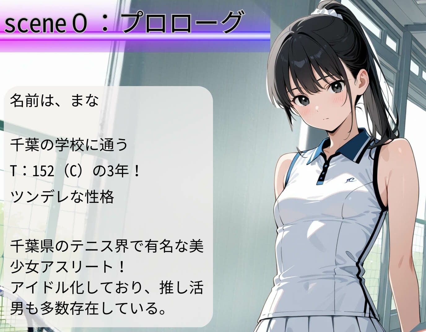 サンプル画像2:テニス部のツンデレ美少女が拘束快楽堕ち！複数ちんぽで覚醒(制服物語) [d_568686]